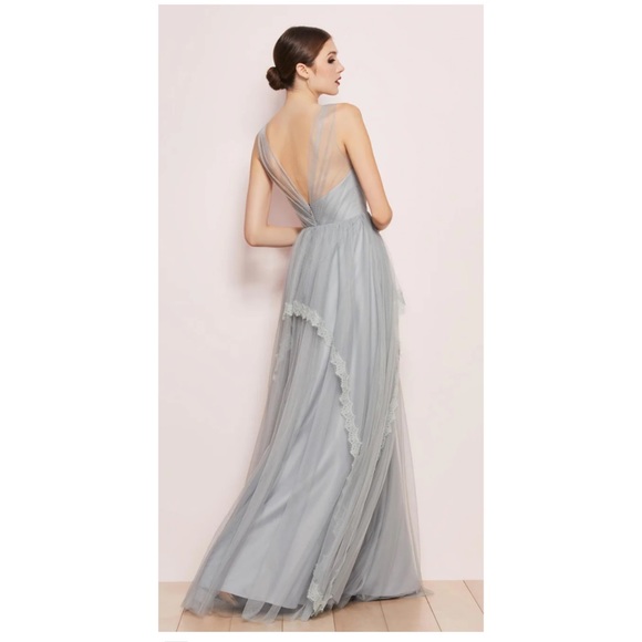 NWT Watters French blue ball gown - Picture 10 of 10